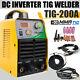 110/220V TIG Welder TIG/MMA ARC Welder 200A DC Inverter Welding Machine