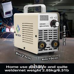 110V/220V 200A IGBT Inverter ARC MMA Stick Welder Mini Electric Welding Machine