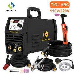 110V/220V Tig Welder Pulse 200A Dual Voltage Arc Stick MMA IGBT Welding Machine