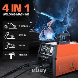 140A Gasless MIG Welder IGBT Inverter Lift TIG MMA ARC Welding Machine HIM200