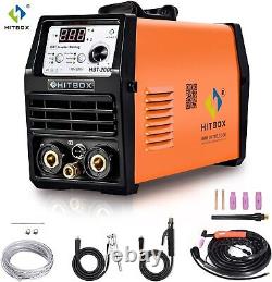 2 IN 1 HF TIG / MMA Welder 200Amp TIG Welding Machine IGBT Inverter UK Plug 220V