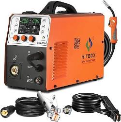 200A 4IN1 MIG Welder MIG TIG ARC MMA Welding Machine Gas Gasless IGBT MIG Welder