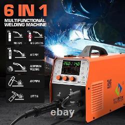 200A 4IN1 MIG Welder MIG TIG ARC MMA Welding Machine Gas Gasless IGBT MIG Welder