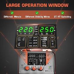 200A 4IN1 MIG Welder MIG TIG ARC MMA Welding Machine Gas Gasless IGBT MIG Welder