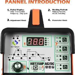 200A HF AC DC TIG Welder Pulse ARC IGBT TIG Welding Machine UK WITH FOOT PEDAL