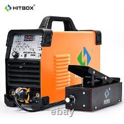 200A HF AC DC TIG Welder Pulse ARC IGBT TIG Welding Machine UK WITH FOOT PEDAL