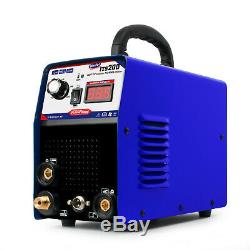 200A TIG/MMA Welder 2in1 Stainless Steel ARC Welding Machine & Torch &Consumable