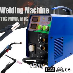 200Amp MIG Welder MMA TIG ARC 3IN1 Gas Wire Portable Welding Machine 230V DIY