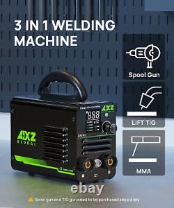 220V 145A Mini Stick Welders 3 in 1 MMA/Spool Gun/LIFT TIG/ ARC Welding Machine