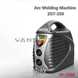 220V 20-250A ZX7-250 MMA Electric Welder Mini Arc Welding Machine IGBT Inverter