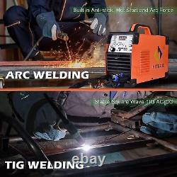 220V 200AMP Aluminum Tig Welder AC/DC With Pulse HF MMA ARC IGBT Welding Machine