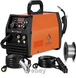 220V 3 IN 1 Mig Welder Inverter 200A DC MMA Gasless TIG ARC MIG Welding Machine