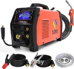 220V Aluminum MIG Welder 5 IN 1 Gas/Gasless MMA/ARC TIG MIG Welding Machine IGBT