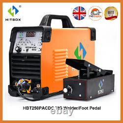 220V Aluminum Tig Welder AC/DC With Pulse HF MMA ARC IGBT Welding withFoot pedal