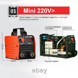 220V Portable ARC Welding Machine MMA-250A Electric Welder Digital Display