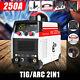 220V TIG/ARC Welding Machine 250A 7000W MMA IGBT DC Inverter Gas Stick Welder