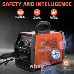 220v 3 In 1 Mig Welder Inverter DC Gasless Mma/ Arc Lift Tig Mig Welding Machine