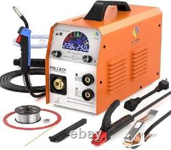 250Amp 4 IN 1 Aluminum MIG Welder IGBT Inverter ARC MMA Lift TIG Welding Machine