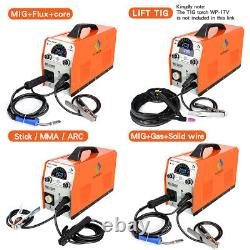 250Amp 4 IN 1 Aluminum MIG Welder IGBT Inverter ARC MMA Lift TIG Welding Machine