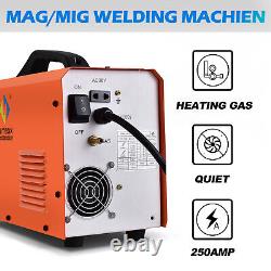 250Amp Welding Machine Aluminum MIG Welder IGBT Inverter ARC MMA Lift TIG 4 IN 1