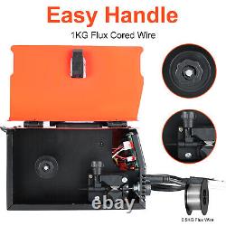 3 IN 1 LED MIG Welder Gasless 130A 220V Inverter MMA ARC MIG TIG Welding Machine