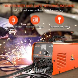 3 IN 1 LED MIG Welder Gasless 130A 220V Inverter MMA ARC MIG TIG Welding Machine