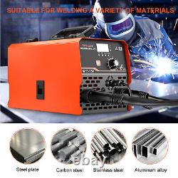 3 IN 1 LED MIG Welder Gasless 130A 220V Inverter MMA ARC MIG TIG Welding Machine