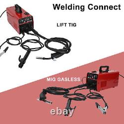 3 IN 1 MIG Welder Inverter 20-270A Gasless 220V ARC/MMA TIG MIG Welding Machine