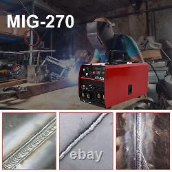 3 IN 1 MIG Welder Inverter 20-270A Gasless 220V ARC/MMA TIG MIG Welding Machine