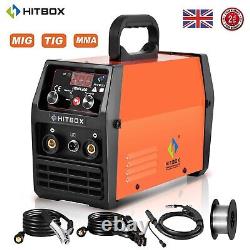 3 In 1 Mig Welder Inverter 140a DC Mma Gasless Tig Arc Mig Welding Machine 220v