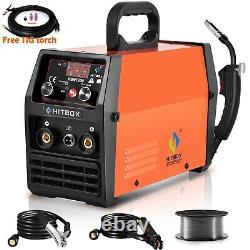 3 In 1 Mig Welder Inverter DC Gasless Mma Arc Lift Tig Mig Welding Machine 220v