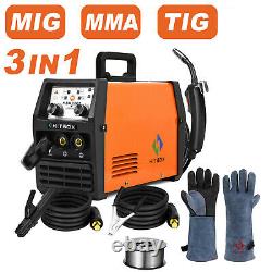 3-in-1 MIG Welder Inverter Gasless MMA IGBT DC LIft TIG ARC MIG Welding Machine