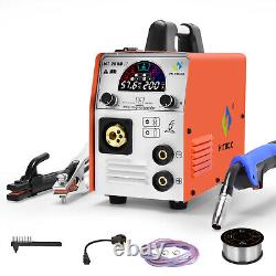 4 IN 1 200A MIG Welder 230V DC Inverter Gas Gasless MMA/ARC TIG Welding Machine