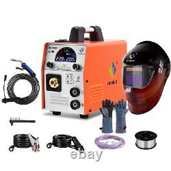 4 in 1 200A MIG Welder 220V DC Inverter Gas Gasless MMA/ARC TIG Welding Machine