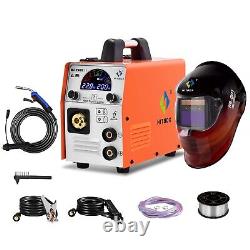 4 in 1 200A MIG Welder 220V DC Inverter Gas Gasless MMA/ARC TIG Welding Machine