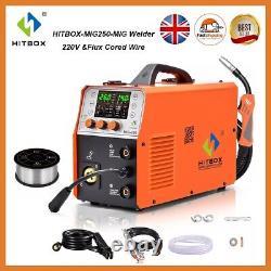 4IN1 MIG Welder MIG MIG TIG ARC MMA Gas Gasless IGBT Welding Machine &Weld Wire