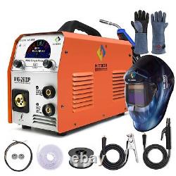 4IN1 UK Aluminum MIG Welder 220V 250AMP TIG ARC MMA Welding Machine Welder IGBT