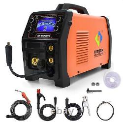 5 In 1 Aluminum Mig Welder Inverter Tig Arc Welding Machine 200a 220v Uk Plug