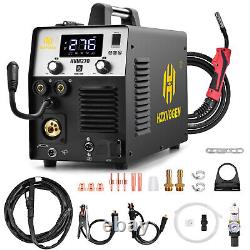 5 in 1 MIG Welder Gas Gasless CUT TIG MMA ARC 220V Welding Machine Plasma Cutter