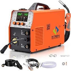 6 IN1 MIG Welder 200A MIG MIG TIG ARC MMA Gas Gasless IGBT Welding Machine UK