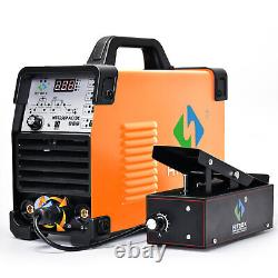 AC DC Tig Welder Aluminium Pulse Stick ARC TIG Welding Machine 200A Foot Pedal