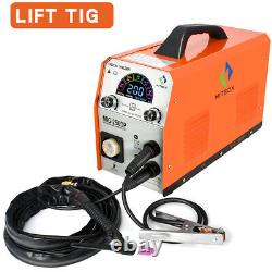 Aluminum MIG Welder IGBT Inverter ARC MMA Lift TIG 4 IN1 Welding 250Amp MIG250DP