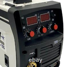 Autojack 3 in 1 Inverter Welder MIG / ARC MMA / DC TIG 155A Gas and Gasless 230V