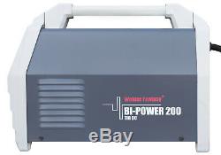 Bi-Power 200 DC Inverter Schweißgerät 200A WIG Lift-Arc/WIG HF/Pulse/MMA VRD
