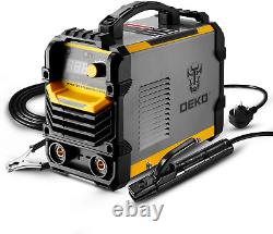 DEKO 220V MMA Professional Welder, 200A ARC Welder Machine IGBT Hot Start