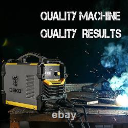 DEKO 220V MMA Welder, 200A ARC Welder Machine IGBT Digital Display LCD Hot Start