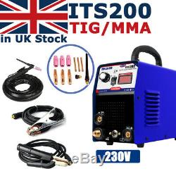 Digital Diplay 200A MMA/STICK/ARC Welding Machine 300A Welding Holder 230V UK