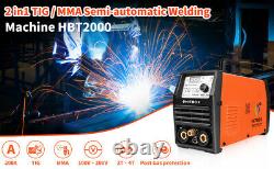 Digital TIG Welder 220V 200A Inverter DC HF MMA ARC TIG Welding Machine UK Plug