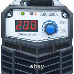 Elektrodenschweißgerät SET MMA Elektrode 200A IGBT mit Zubehör ARC 200K