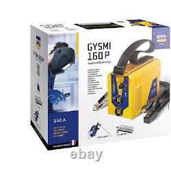 GYS 030077 Gysmi 160P 160 A MMA/Arc And Stick Welder UK Plug, 230 V, Yellow